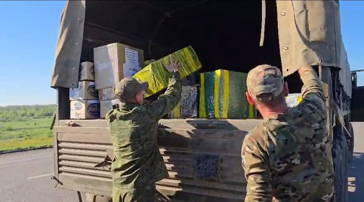 Очередная партия гуманитарной помощи из Саратовской области уже в зоне специальной военной операции.