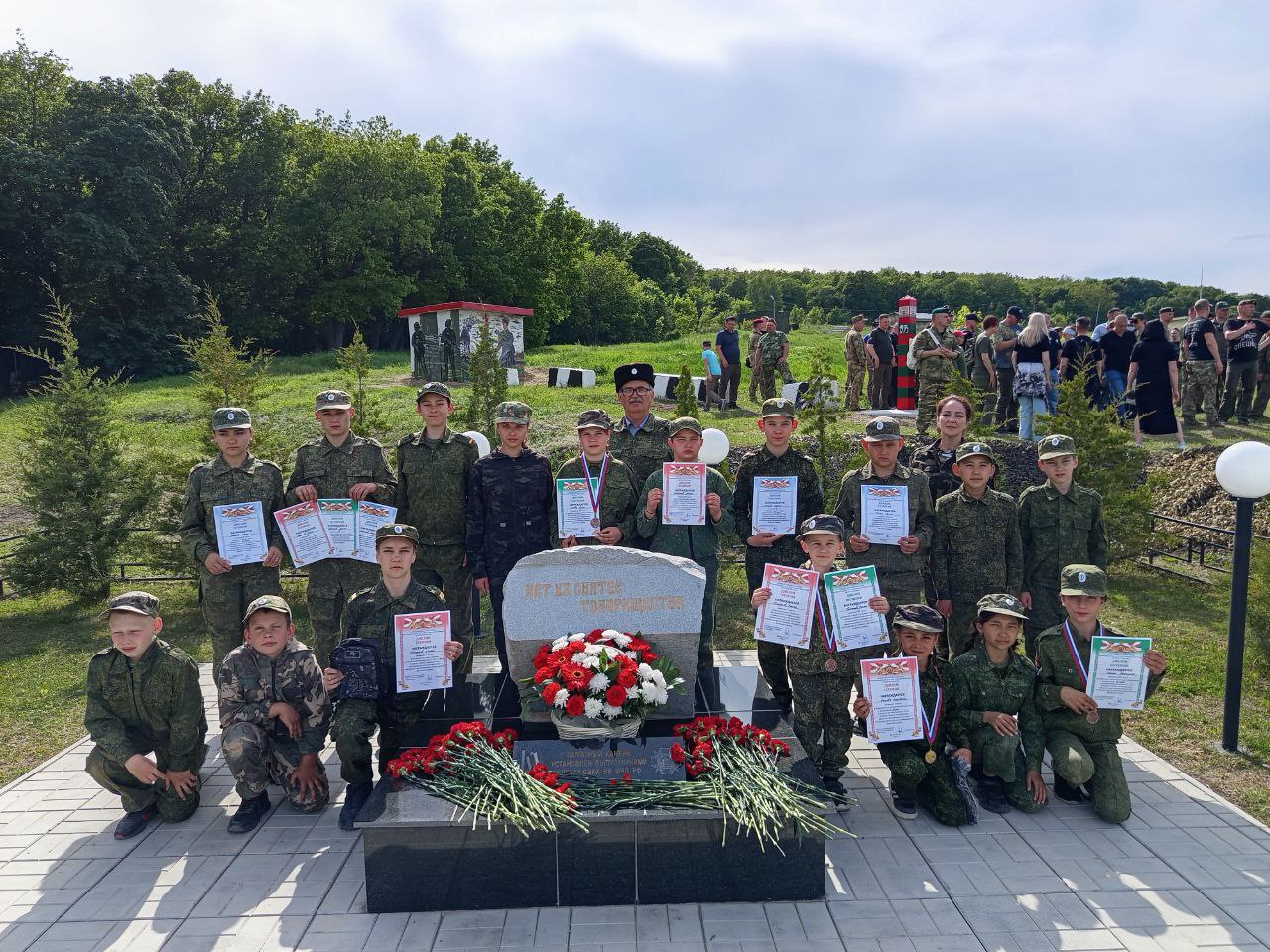 Кадеты школы д.Македоновка посетили Саратовский военный ордена Жукова Краснознаменный институт войск национальной гвардии в рамках мероприятий профессиональной ориентации.