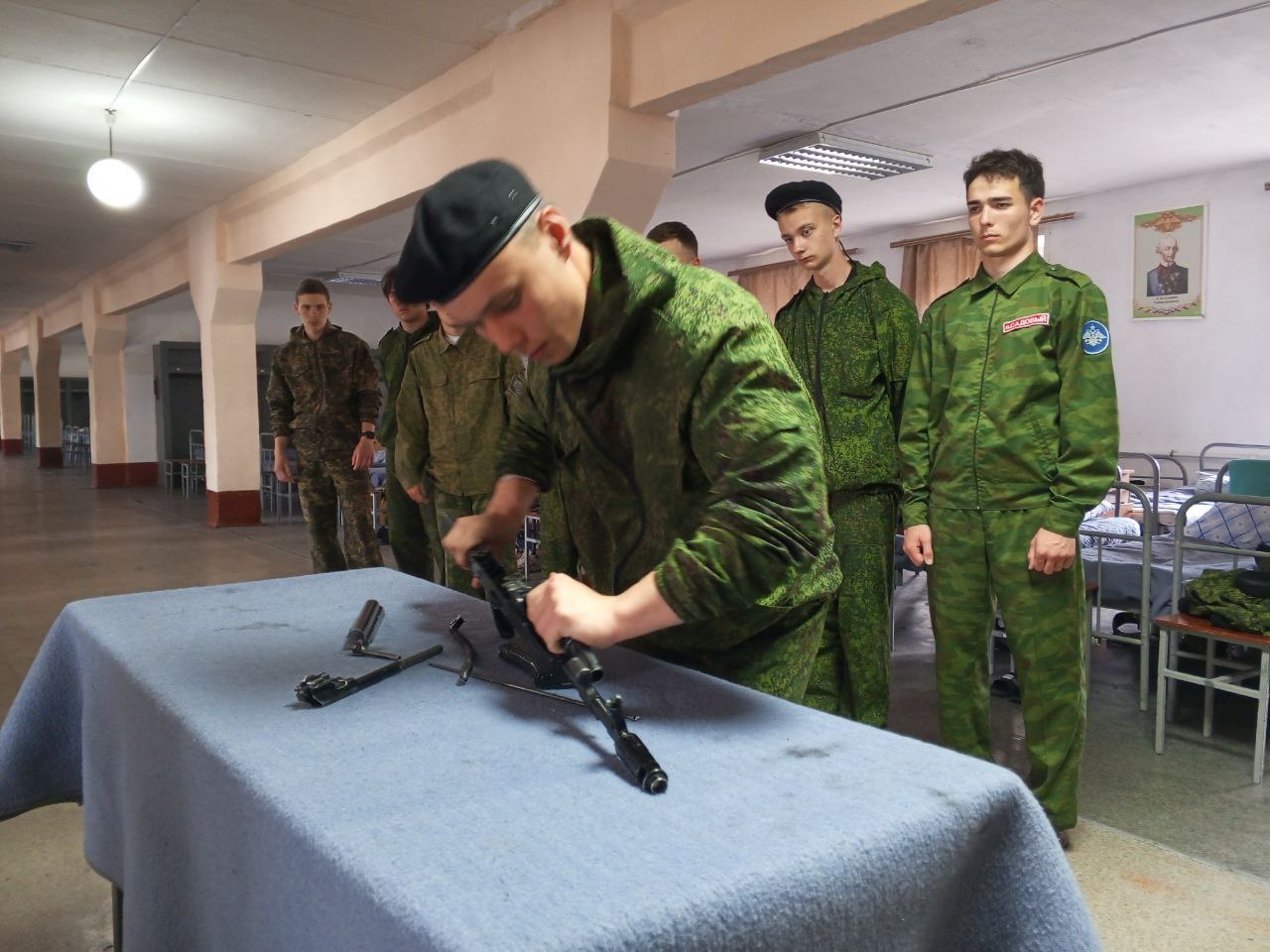 Учебные военно-полевые сборы.