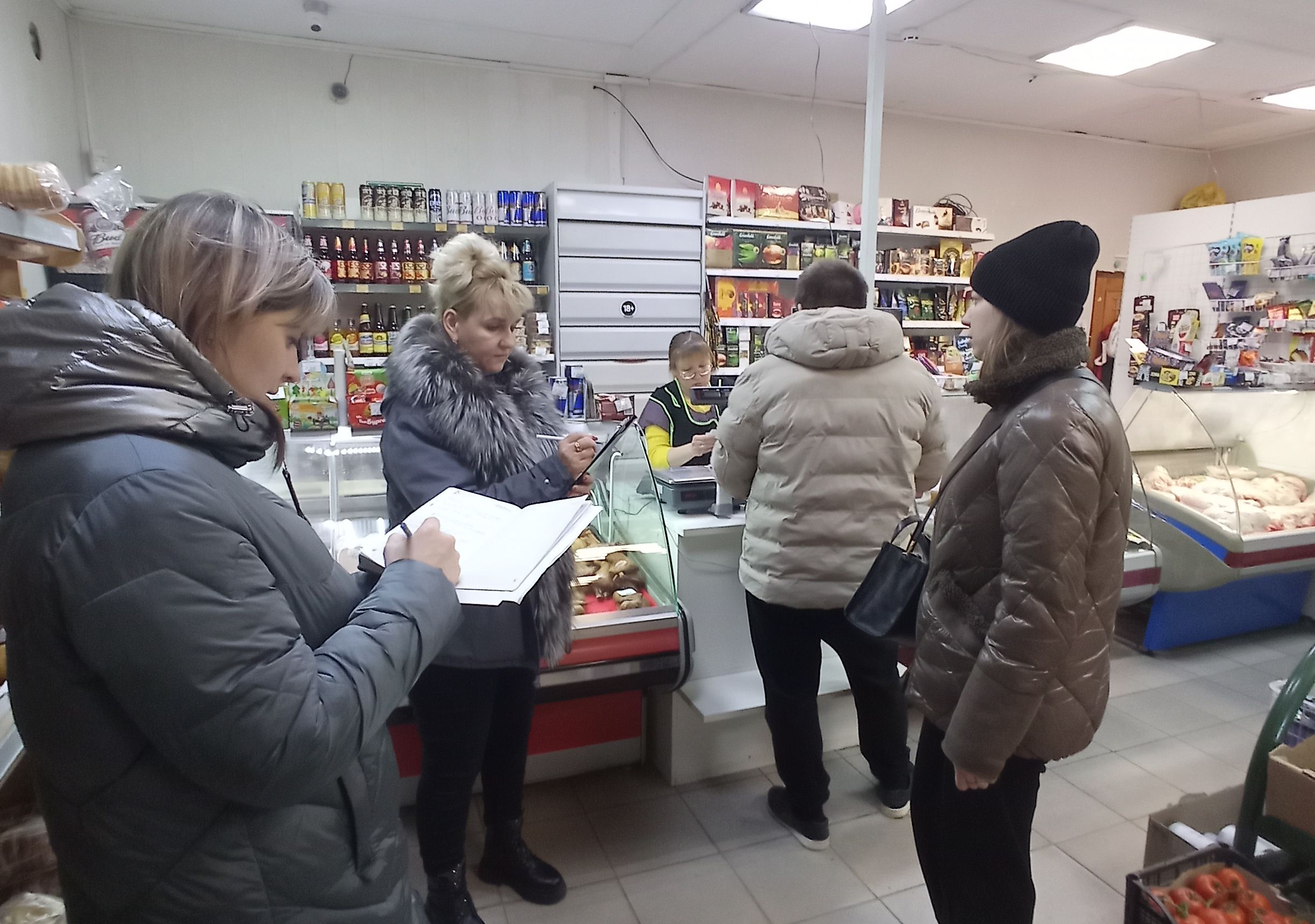 Неформальная занятость на контроле.