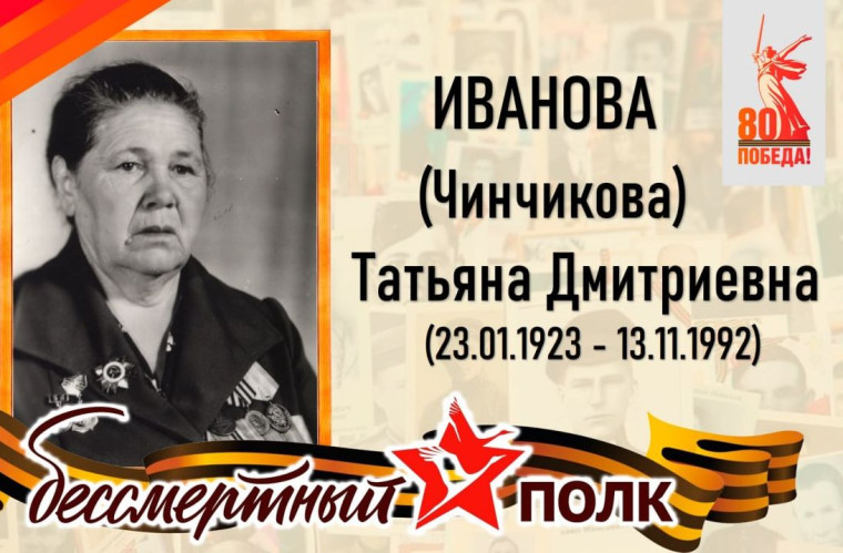 Иванова (Чинчикова) Татьяна Дмитриевна – уроженка с. Кувыка Татищевского района. Иванова (Чинчикова) Татьяна Дмитриевна – уроженка с. Кувыка Татищевского района.