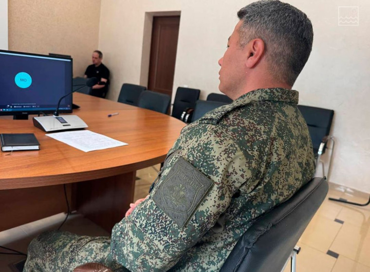 Саратовский снайпер прошел собеседование в программе «Наши герои». Саратовский снайпер прошел собеседование в программе «Наши герои».
