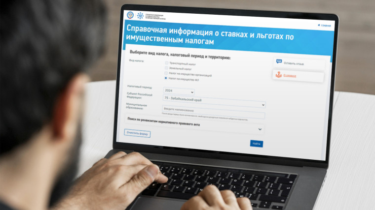Проверить ставки и льготы по имущественным налогам поможет сервис ФНС России.